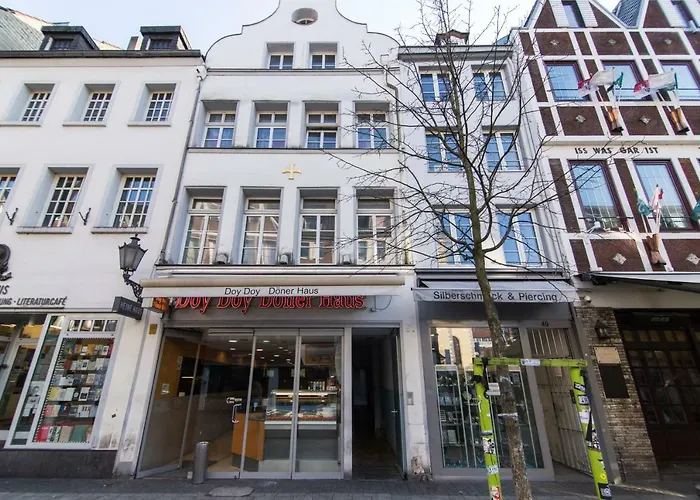 Altstadt Bolker Original Lägenhet Düsseldorf